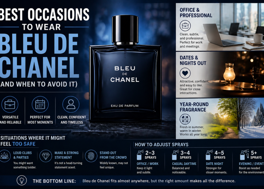 Best Occasions to Wear Bleu de Chanel (And When to Avoid It)