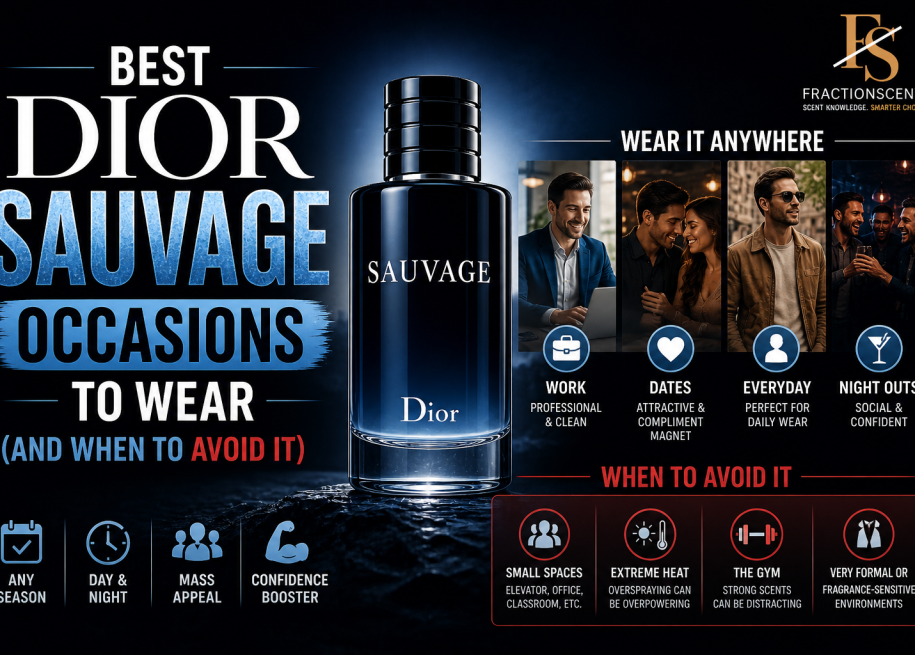 Best Occasions to Wear Dior Sauvage (And When to Avoid It)