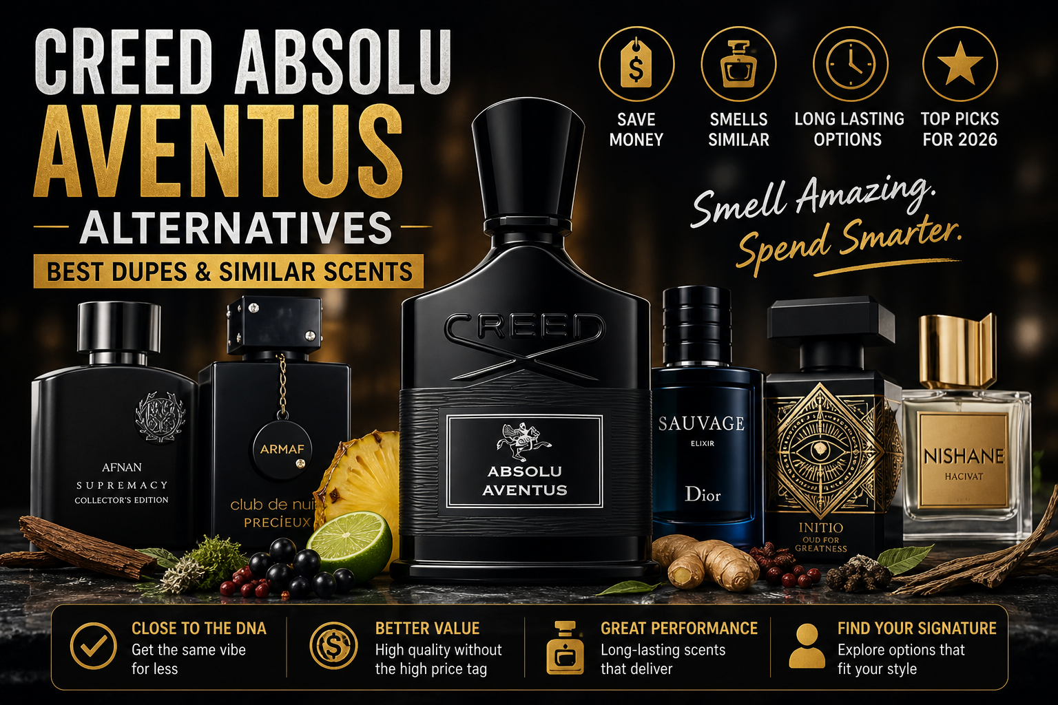 Creed Absolu Aventus Alternatives: Best Dupes & Similar Scents