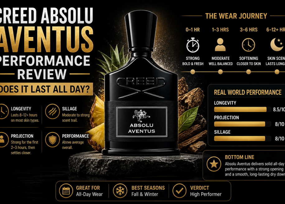 Creed Absolu Aventus Performance Review: Does It Last All Day?