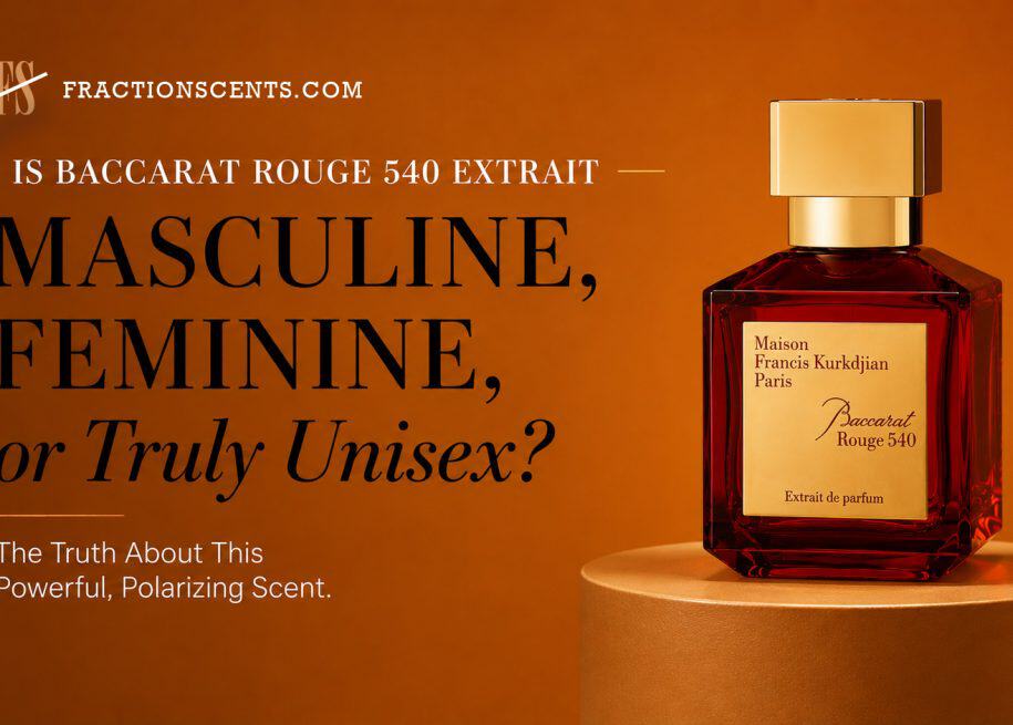 Is Baccarat Rouge 540 Extrait Masculine, Feminine, or Truly Unisex