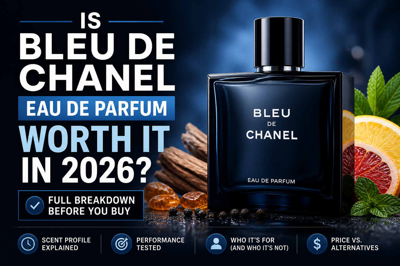 Is Bleu de Chanel Eau de Parfum Worth It in 2026? Full Breakdown Before You Buy