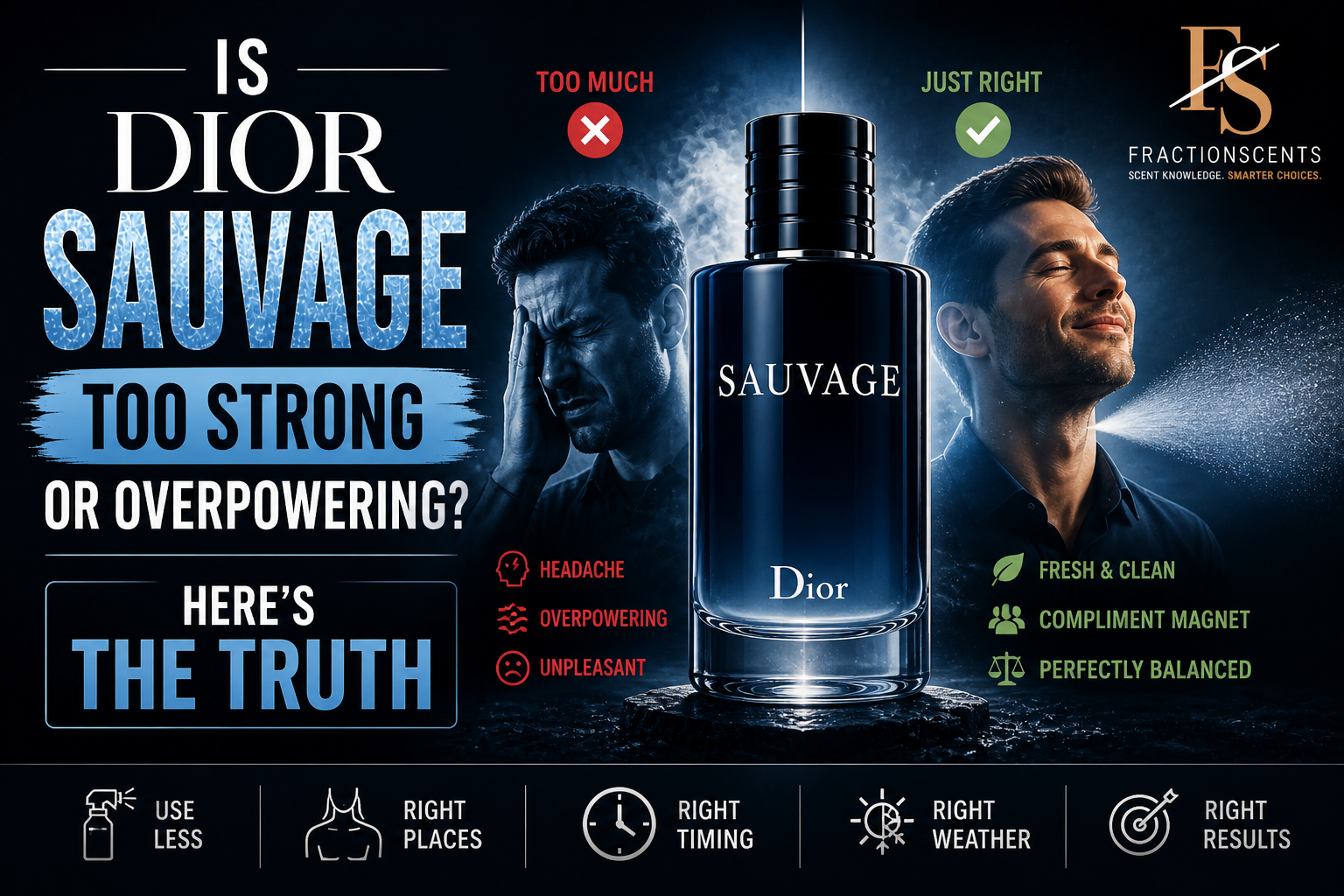 Is Dior Sauvage Too Strong or Overpowering Here’s the Truth