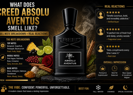 What Does Creed Absolu Aventus Smell Like? Full Note Breakdown + Real Reactions