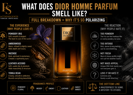 What Does Dior Homme Parfum Smell Like? Full Breakdown + Why It’s So Polarizing