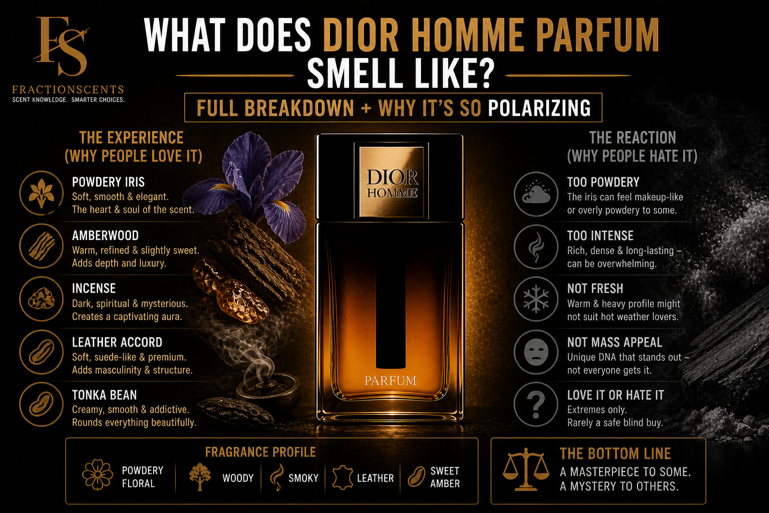 What Does Dior Homme Parfum Smell Like? Full Breakdown + Why It’s So Polarizing