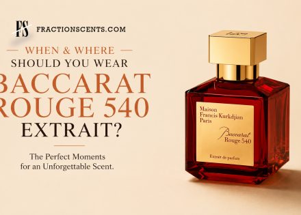 When and Where Should You Wear Baccarat Rouge 540 Extrait