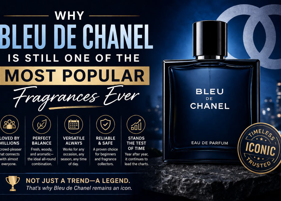 Why Bleu de Chanel Is Still One of the Most Popular Fragrances Ever