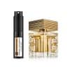 Balmain Destin De Balmain perfume with gold accents and sleek design.