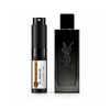 YSL MYSLF perfume and scent spray with Yves Saint Laurent logo.