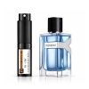 Y Eau de Toilette bottle with fragrance sample from Fraction Scents.
