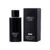Armani Code Parfum bottle with sleek black design and matching box.